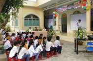 Ngày hội đọc sách tại Thư viện TX Hồng Ngự
