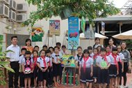 Nhiều hoạt động trải nghiệm cùng sách dành cho thiếu nhi tại Thư vi...