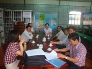 Ban Quản lý Dự án BMGF-VN khảo sát tại tỉnh Đồng Tháp