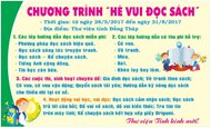 Thư viện Tỉnh tổ chức chương trình “Hè vui đọc sách” năm 2017