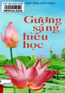 Cảm nhận về tác phẩm "Gương sáng hiếu học"