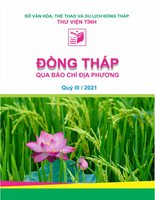 Thư mục trích báo tạp chí quý 3