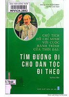 Giới thiệu sách “Chủ tịch Hồ Chí Minh với cuộc hành trình của thời đại: Tìm đường đi cho dân tộc đi 