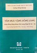 Văn hóa cộng đồng làng  