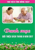 Danh mục giới thiệu sách tháng 9 năm 2017