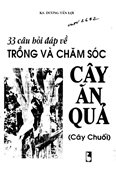 33 Câu hỏi đáp về trồng và chăm sóc cây ăn quả