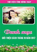 Danh mục giới thiệu sách tháng 10 năm 2017