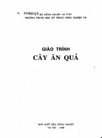 Giáo Trình Cây Ăn Quả