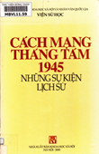 Cách mạng tháng Tám 1945 những sự kiện lịch sử