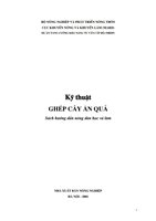 Kỹ Thuật Ghép Cây Ăn Quả 
