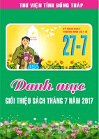 Danh mục giới thiệu sách tháng 7 năm 2017