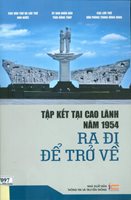 Tập kết tại cao lãnh năm 1954 ra đi để trở về