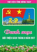 Danh mục giới thiệu sách tháng 8 năm 2017