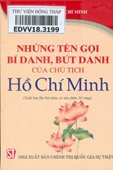 Những tên gọi, bí danh, bút danh của Chủ tịch Hồ Chí Minh